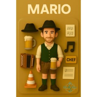 ... und weiter geht's! 😊👋🏼
• Mario, steirische Harmonika
... wäre die Strattl Musi ein Auto, wäre Mario unser Navigationssystem. 😉 Mit seinem obersteirischen Charme leitet unser Leobner nicht nur die Strattl Musi, sondern er könnte auch Gösser-Vertreter in der Oststeiermark werden. (Interesse @gutbessergoesser ? 😜) 🏔🍻
• Matthias, Tuba
... ist viel unterwegs (sowohl auf der ganzen Welt als auch auf Snapchat 😜) und hat immer den aktuellsten Buschenschankkalender bei der Hand. 📲 🛫 🗓
• Sarah, Harfe & Gitarre
... ist immer mit dabei (obwohl "kaum jemand sie hört" 🙉) und macht immer öfter mit gekonnten Glissandi auf sich aufmerksam. 🤓 🎶 💪🏼